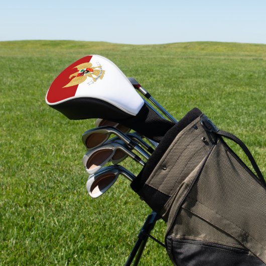 Indonesische vlag golfheadcover (Insitu)