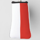 Indonesische vlag golfheadcover (Draai 90)