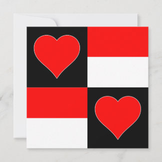 Indonesische vlag - Heart Patriottic Indonesische  Kaart