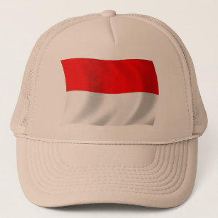 Indonesische vlag hoed trucker pet