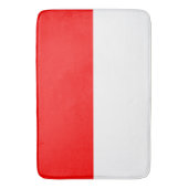 Indonesische vlag (Indonesië) Bath Mat (Voorkant Verticaal)