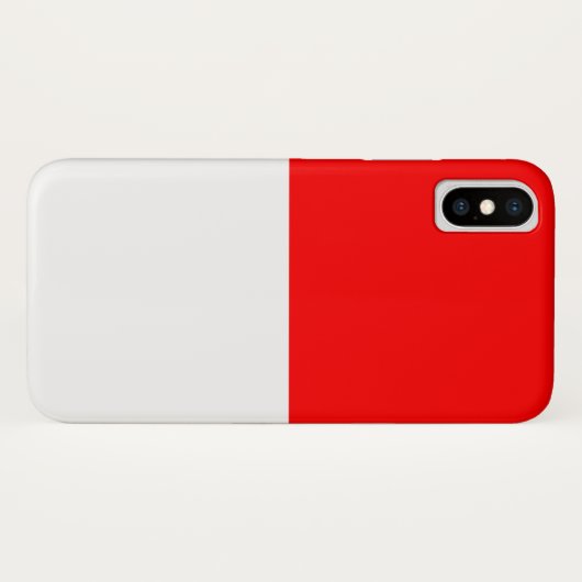 Indonesische vlag (Indonesië) Case-Mate iPhone Case (Achterkant (horizontaal))