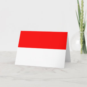 Indonesische vlag (Indonesië) Kaart