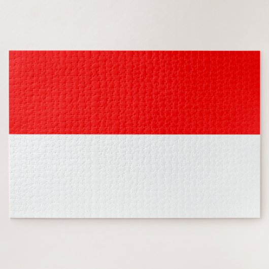 Indonesische vlag (Indonesië) Legpuzzel (Horizontaal)