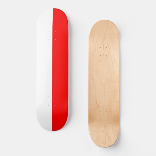 Indonesische vlag (Indonesië) Persoonlijk Skateboard (Voorkant)