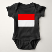 Indonesische vlag (Indonesië) Romper (Voorkant)