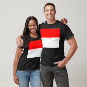 Indonesische vlag (Indonesië) T-shirt (Unisex)