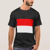 Indonesische vlag (Indonesië) T-shirt (Voorkant)
