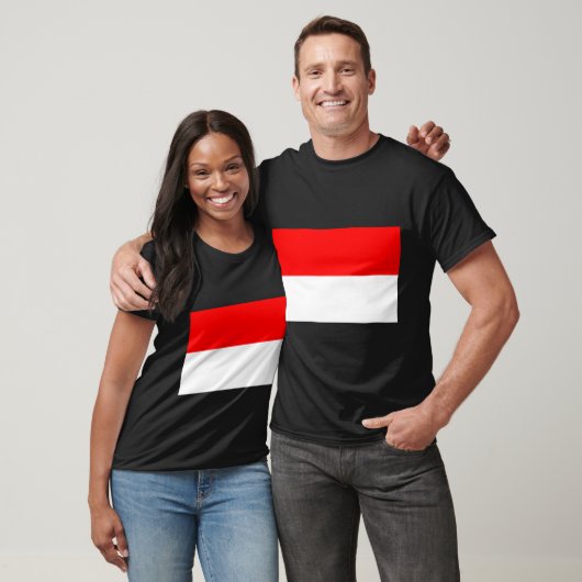 Indonesische vlag (Indonesië) T-shirt (Unisex)