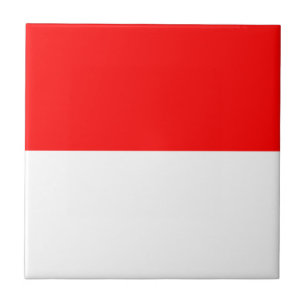 Indonesische vlag (Indonesië) Tegeltje