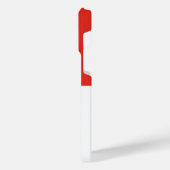 Indonesische vlag iPhone hoesje (Linkerkant)