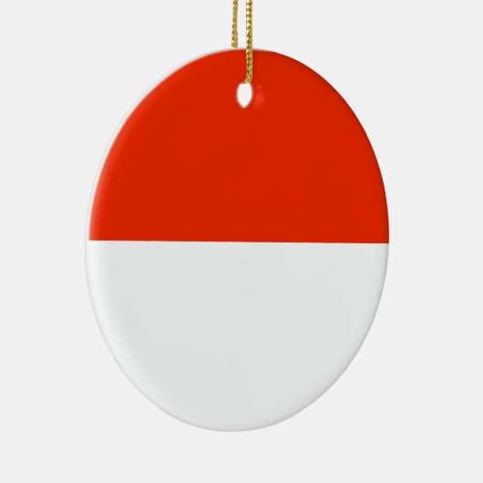 Indonesische vlag keramisch ornament (Rechts)