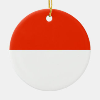 Indonesische vlag keramisch ornament