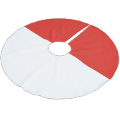 Indonesische vlag kerstboom rok (Gekanteld)