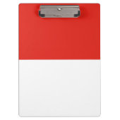 Indonesische vlag klembord (Voorkant)