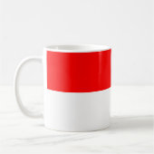 Indonesische vlag koffiemok (Links)