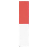 Indonesische vlag korte tafelloper (Voorkant)