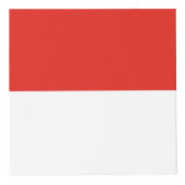 Indonesische vlag kubus (Voorkant)