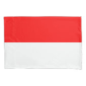 Indonesische vlag kussensloop (Voorkant)