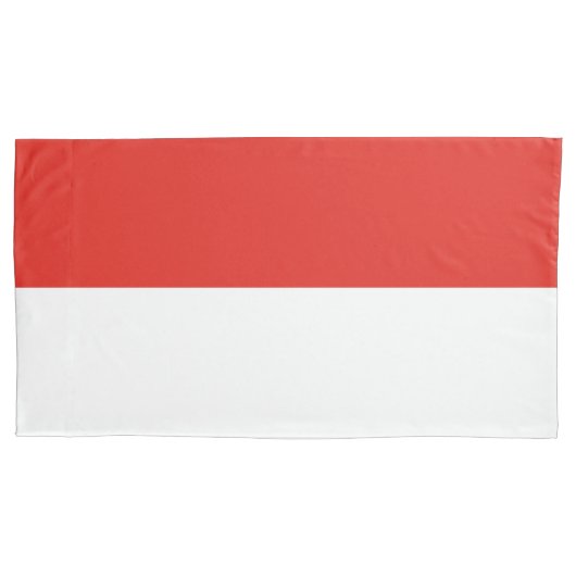 Indonesische vlag kussensloop (Voorkant)