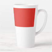 Indonesische vlag latte mok (Rechts)