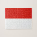 Indonesische vlag legpuzzel<br><div class="desc">Een ideaal geschenk voor al diegenen die patriottisch zijn van hun land!</div>