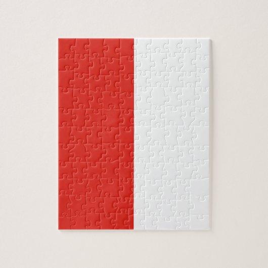 Indonesische vlag legpuzzel (Verticaal)