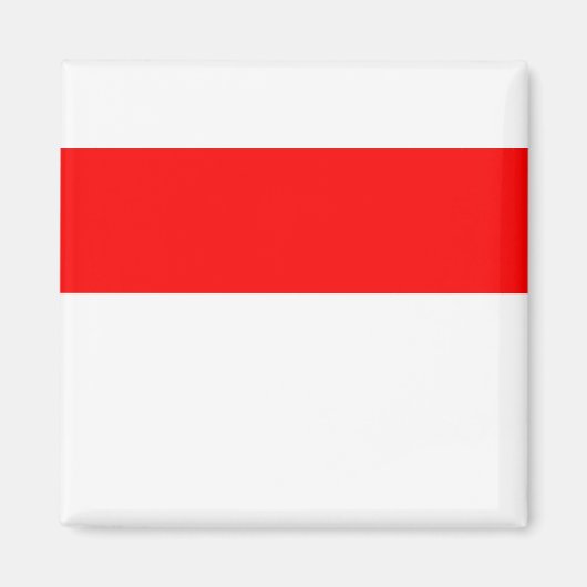 Indonesische vlag magneet (Voorkant)