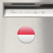 Indonesische vlag magneet (Insitu (Vaatwasser))