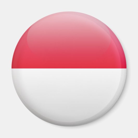 Indonesische vlag magneet (Voorkant)