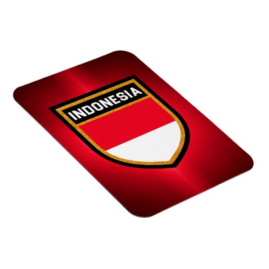 Indonesische vlag magneet (Rechterzijde)