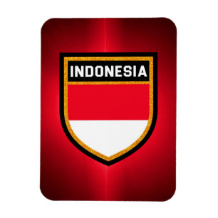 Indonesische vlag magneet