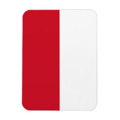 Indonesische vlag magneet (Verticaal)