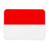 Indonesische vlag magneet (Horizontaal)
