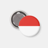 Indonesische vlag magneet (Voorkant / Achterkant)
