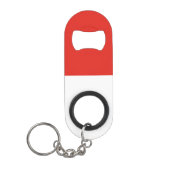 Indonesische vlag mini flessenopener (Voorkant)