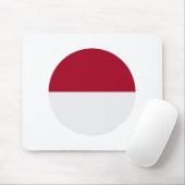 Indonesische vlag muismat (Met muis)