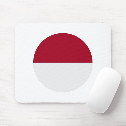 Indonesische vlag muismat (Met muis)