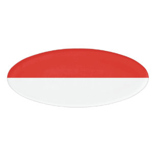 Indonesische vlag naambadge