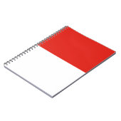 Indonesische vlag notitieboek (Linkerzijde)