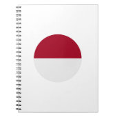 Indonesische vlag notitieboek (Voorkant)