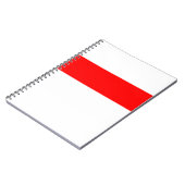 Indonesische vlag notitieboek (Linkerzijde)