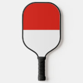 Indonesische vlag pickleball paddle (Voorkant)