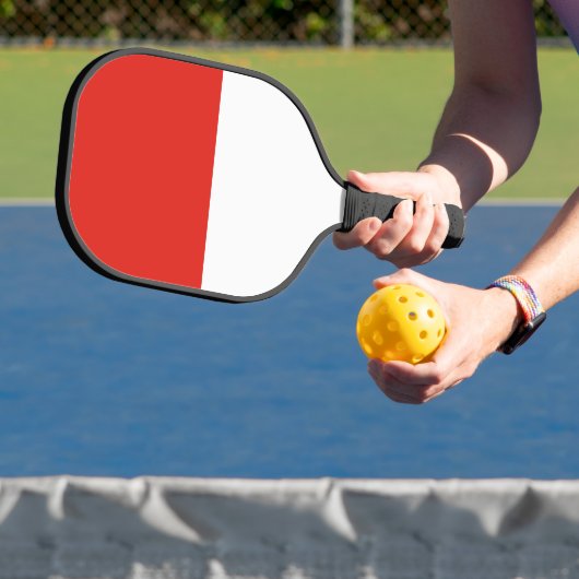 Indonesische vlag pickleball paddle (Insitu)