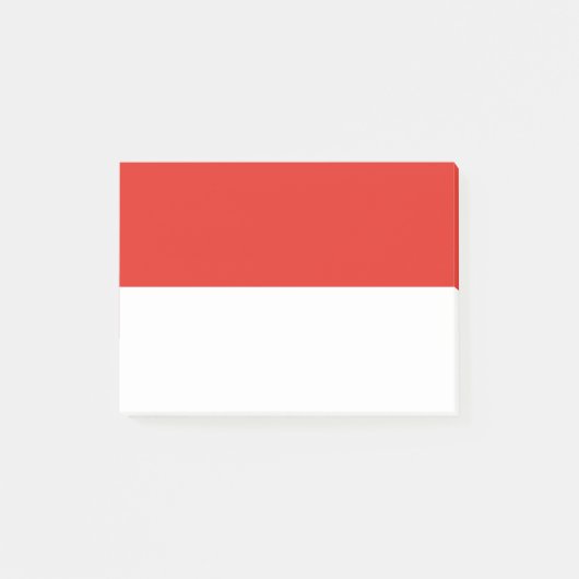 Indonesische vlag post-it® notes (Voorkant)