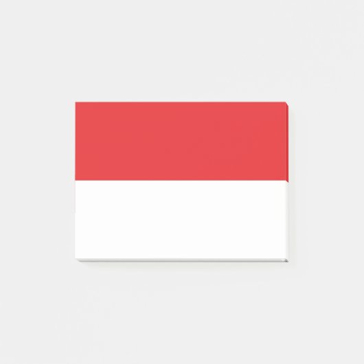 Indonesische vlag post-it® notes (Voorkant)