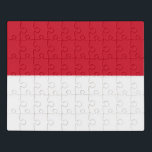 Indonesische vlag puzzel<br><div class="desc">Meer producten: www.zazzle.com/wowsmiley</div>