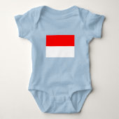 Indonesische vlag romper (Voorkant)