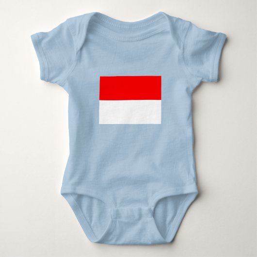 Indonesische vlag romper (Voorkant)