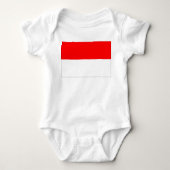 Indonesische vlag romper (Voorkant)